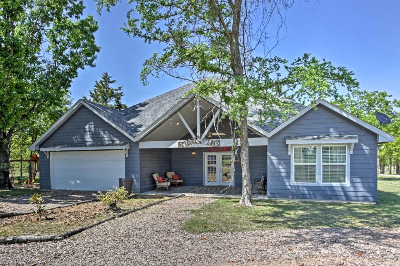 Modern Retreat With Gas Grill - Walk To Lake Texoma! Kingston Luaran gambar